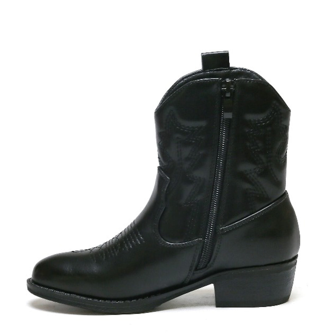 Smile Favorites Cowboylaarzen Meisjes Zwart Kort