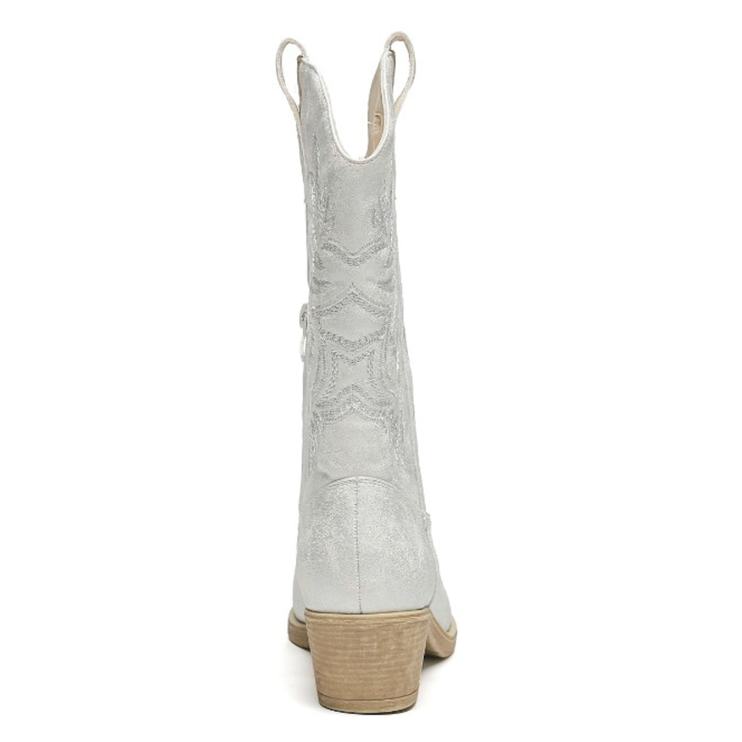Smile Favorites Cowboylaarzen Zilver Spray Stiksels