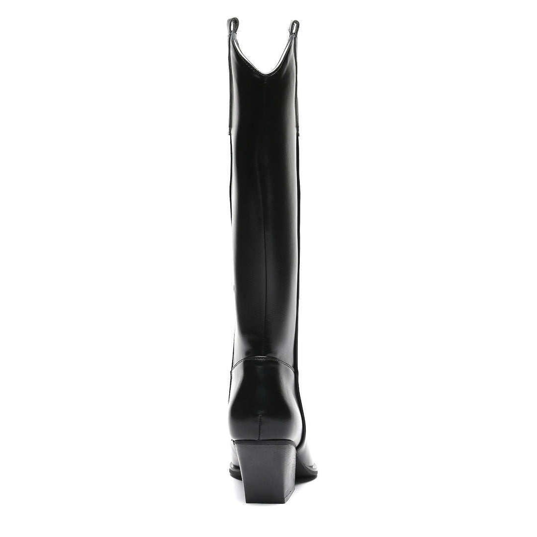 Smile Favorites Cowboylaarzen Zwart Basic Hoog