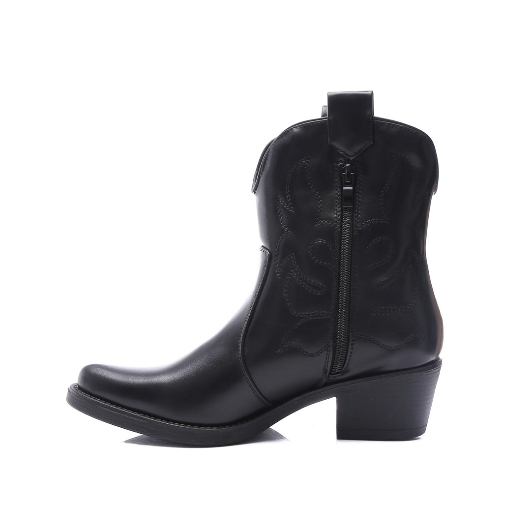 Smile Favorites Cowboylaarzen Zwart kort