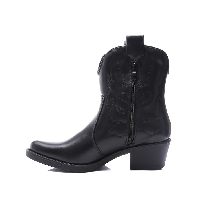 Smile Favorites Cowboylaarzen Zwart kort