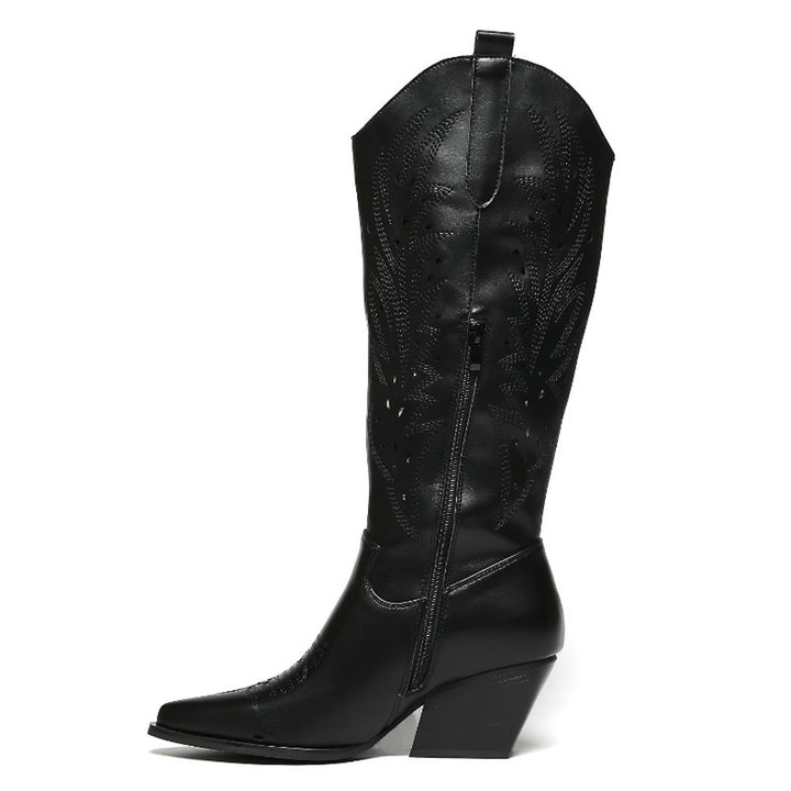 Smile Favorites Cowboylaarzen Zwart Western Hoog