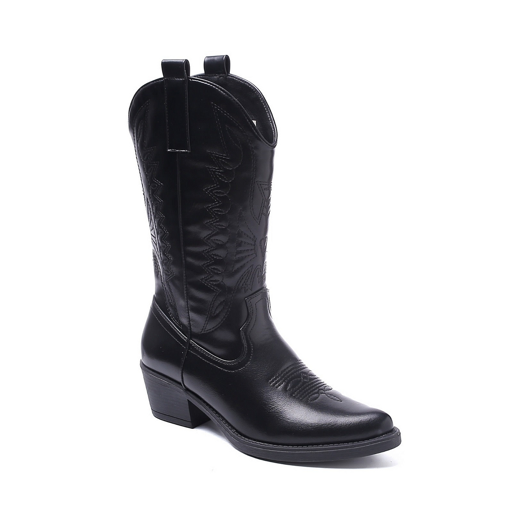 Smile Favorites Cowboylaarzen Zwart