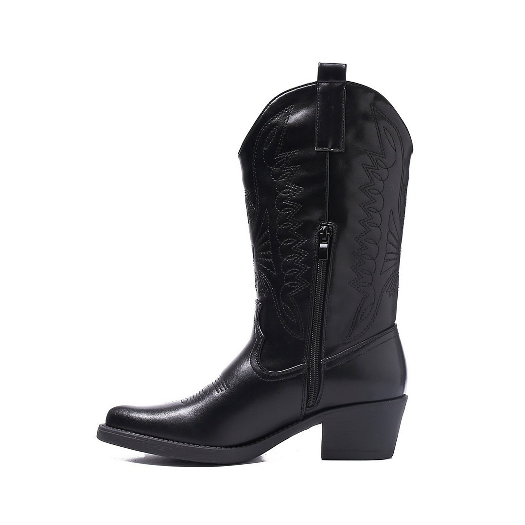 Smile Favorites Cowboylaarzen Zwart