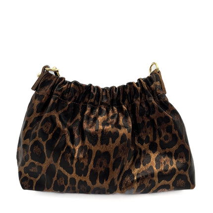 Smile Favorites Crossbody Tasje Bruin Leopard Metallic