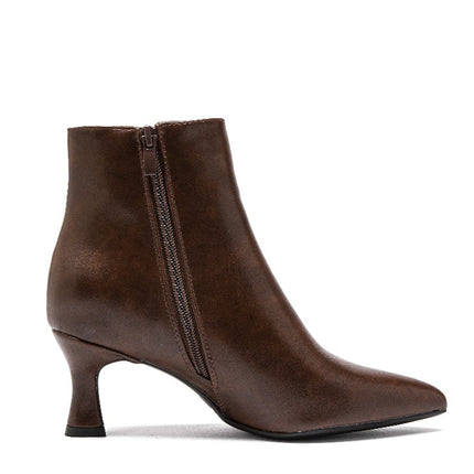 Smile Favorites Enkellaarsjes Bruin Basic