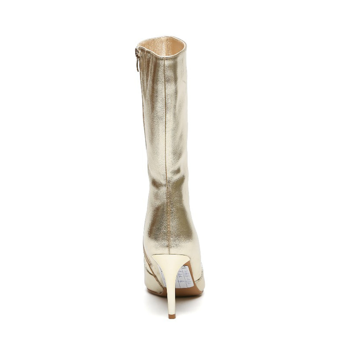 Smile Favorites Enkellaarsjes Goud Metallic