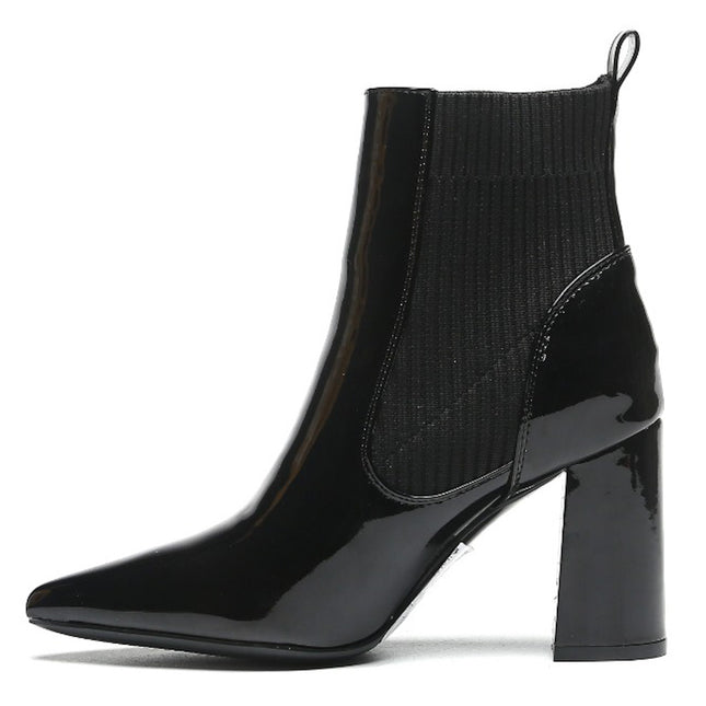 Smile Favorites Enkellaarsjes Zwart lak