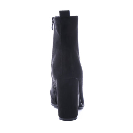 Smile Favorites Enkellaarsjes Zwart Suedine