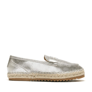 Smile Favorites Espadrilles Zilver Metallic