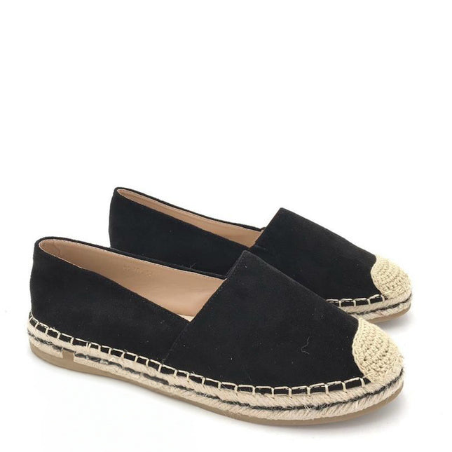 Smile Favorites Espadrilles Zwart suedine