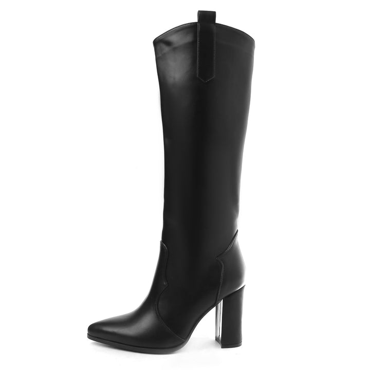 Smile Favorites Laarzen Leatherlook Zwart
