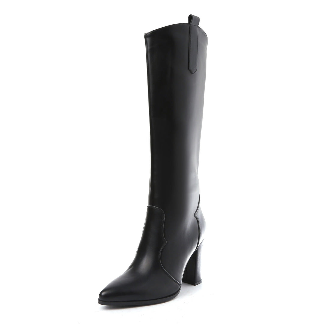Smile Favorites Laarzen Leatherlook Zwart
