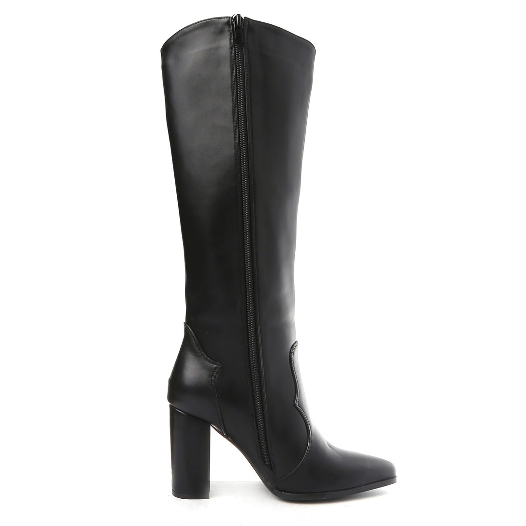 Smile Favorites Laarzen Leatherlook Zwart