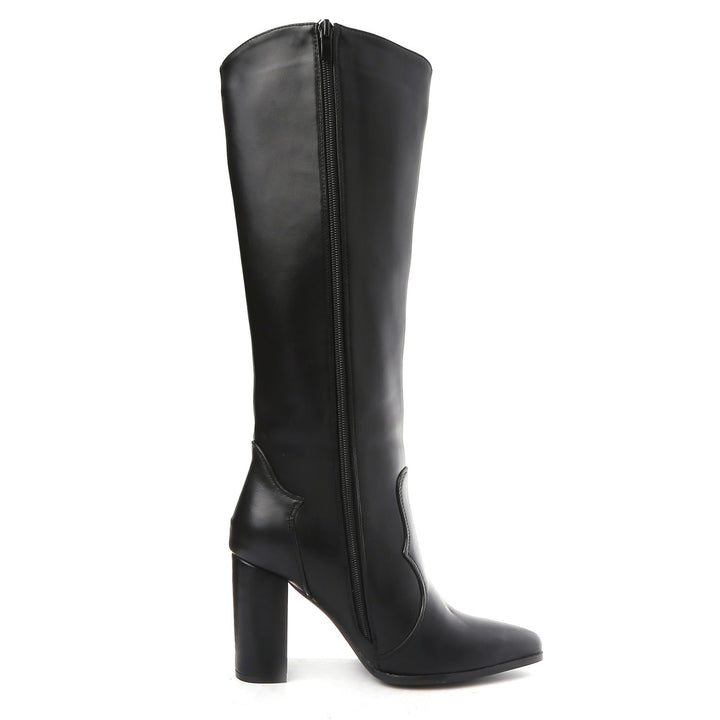 Smile Favorites Laarzen Leatherlook Zwart