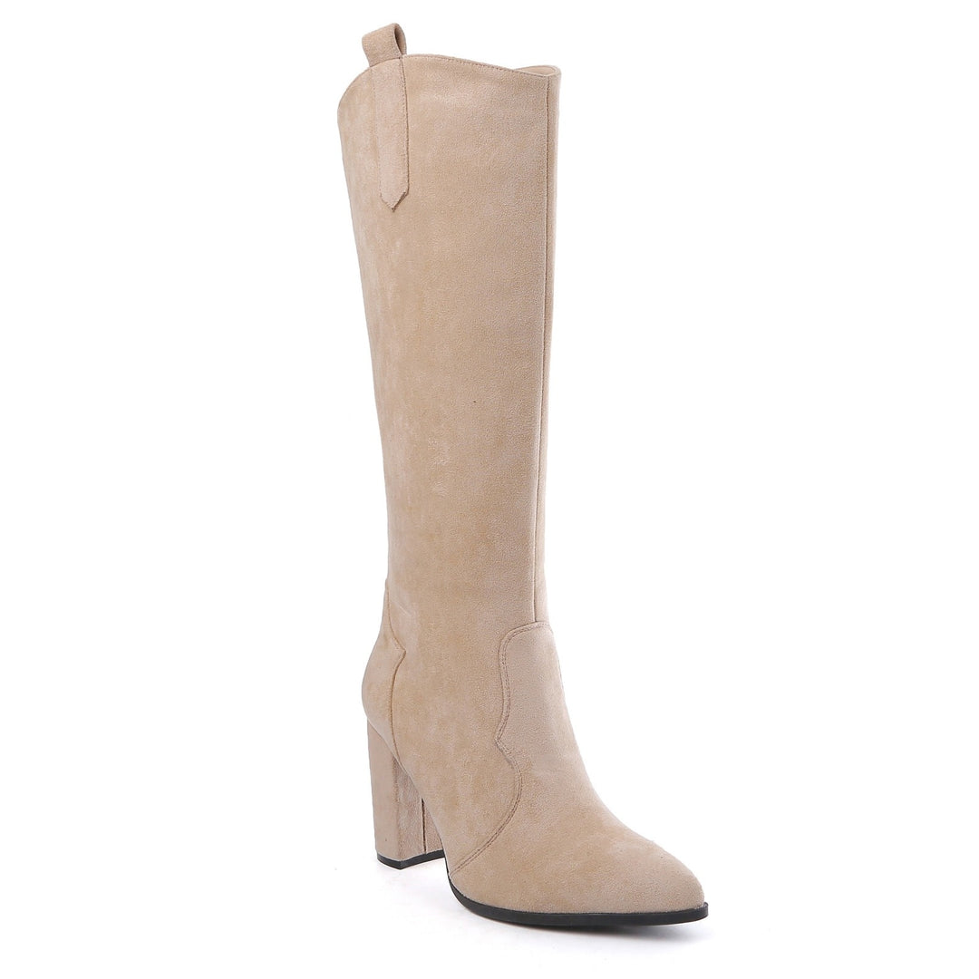 Smile Favorites Laarzen Suedine Beige