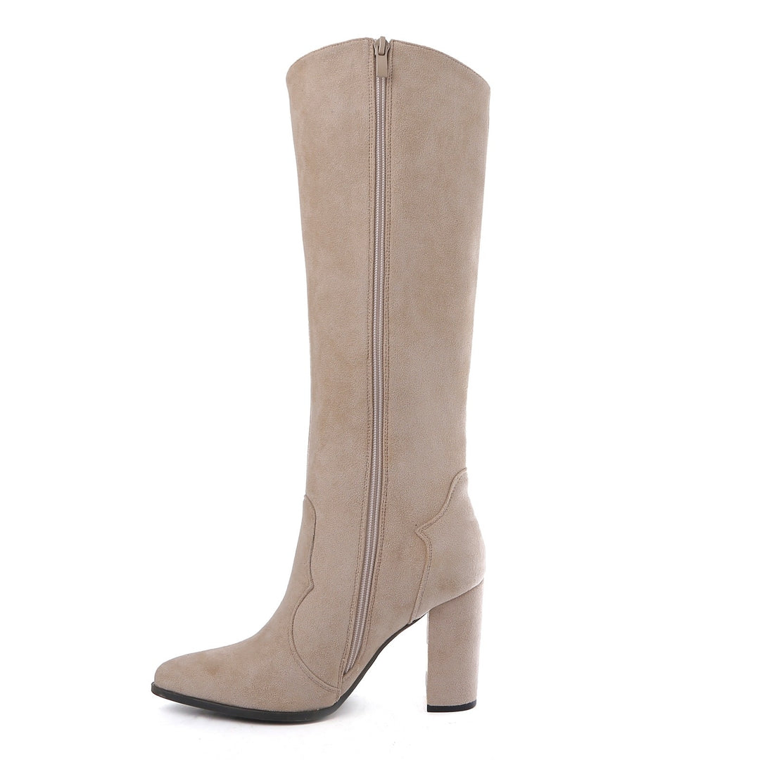 Smile Favorites Laarzen Suedine Beige