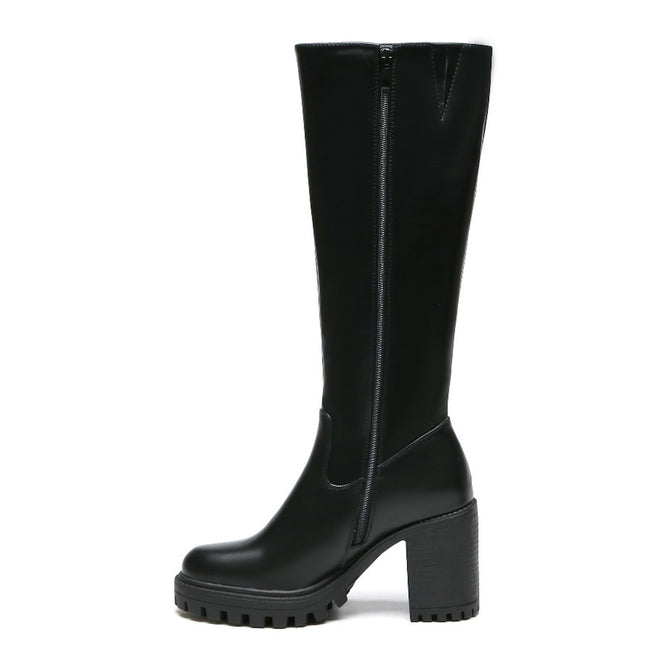 Smile Favorites Laarzen Zwart Blokhak Hoog