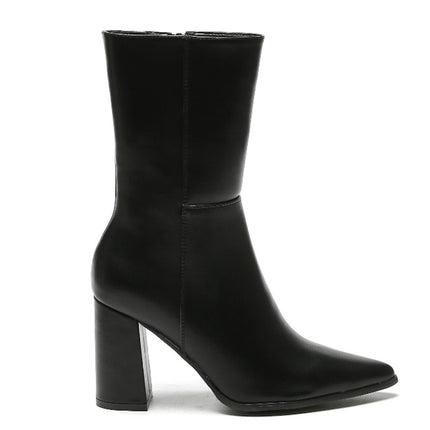 Smile Favorites Laarzen Zwart met Hak