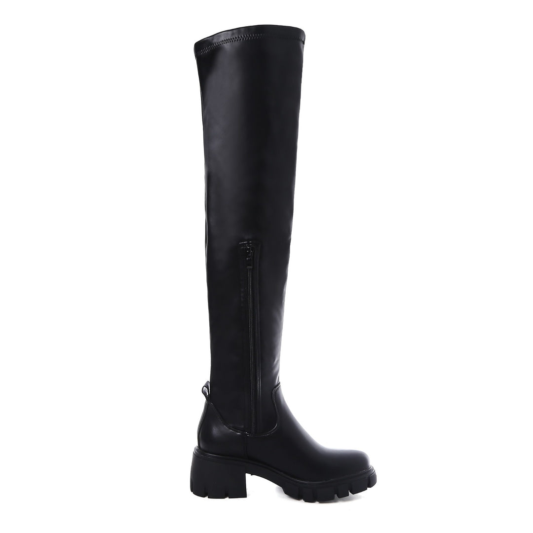 Smile Favorites Overknee boots Zwart