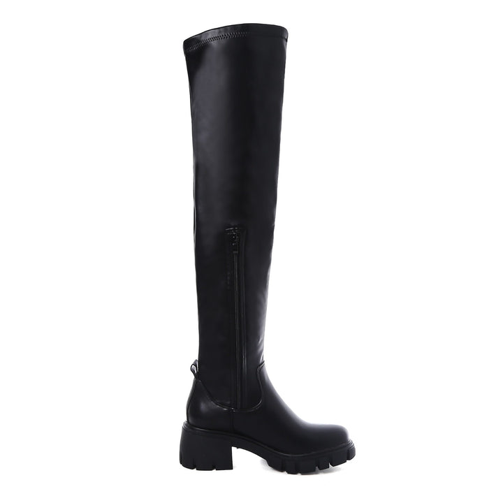 Smile Favorites Overknee boots Zwart