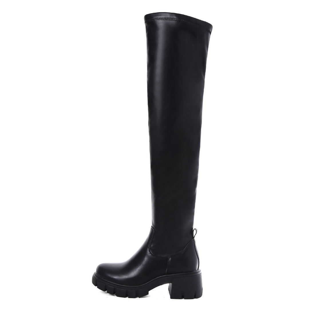 Smile Favorites Overknee boots Zwart