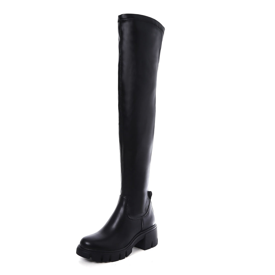 Smile Favorites Overknee boots Zwart