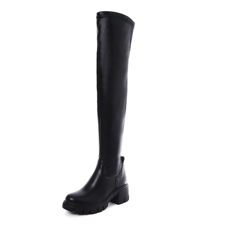 Smile Favorites Overknee boots Zwart