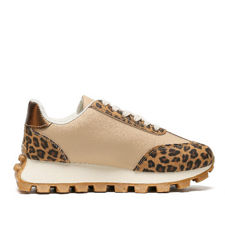 Smile Favorites Sneaker Bruin Leopard Bloom