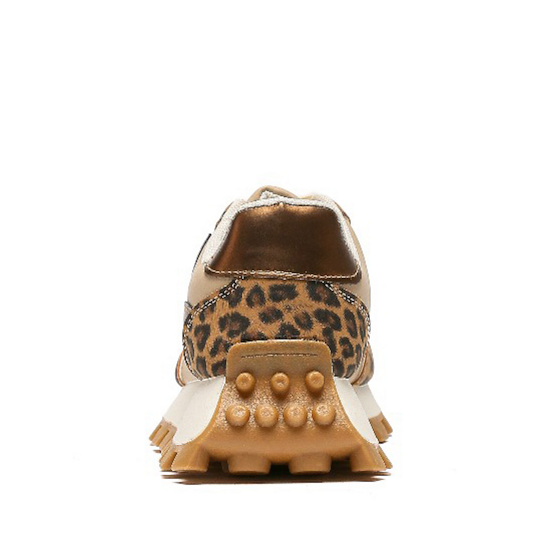 Smile Favorites Sneaker Bruin Leopard Bloom