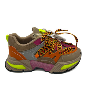 Smile Favorites Sneakers Khaki Inspired Coloured