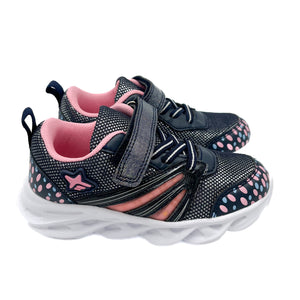 Smile Favorites Sneakers LED Meisjes Navy Blauw Fancy