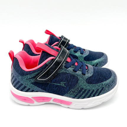 Smile Favorites Sneakers  LED Meisjes Navy Blauw