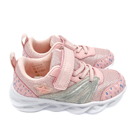 Smile Favorites Sneakers LED Meisjes Roze Fancy