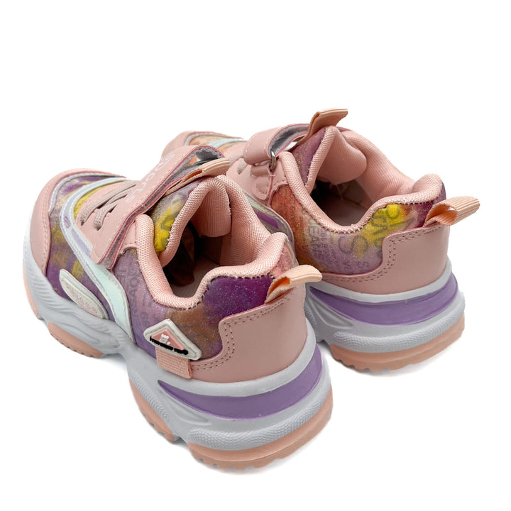 Smile Favorites Sneakers Meisjes Roze Dad look