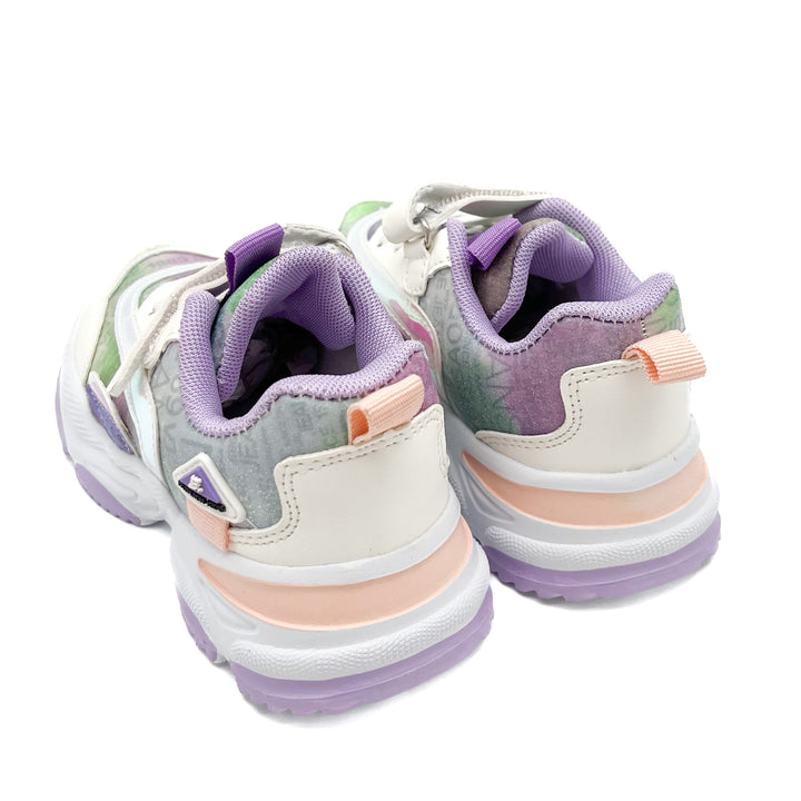 Smile Favorites Sneakers Meisjes Wit Dad look Lila