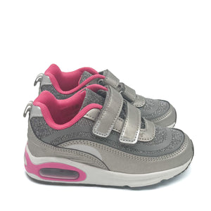 Smile Favorites Sneakers Meisjes Zilver Grijs Inspired Air