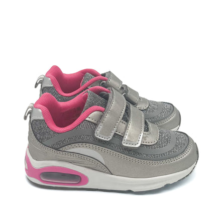Smile Favorites Sneakers Meisjes Zilver Grijs Inspired Air