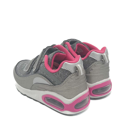 Smile Favorites Sneakers Meisjes Zilver Grijs Inspired Air