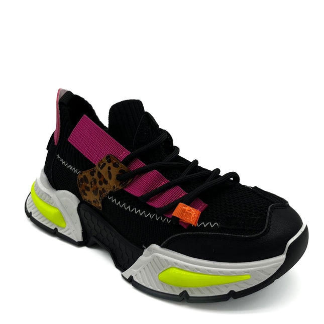 Smile Favorites Sneakers Zwart Inspired Chunky