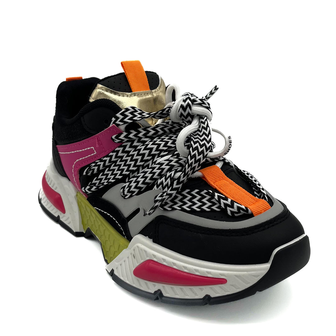 Smile Favorites Sneakers Zwart Inspired Coloured