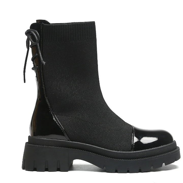 Smile Favorites Sock Boots Zwart Veter