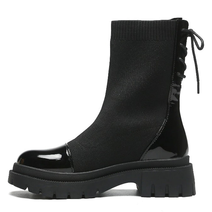 Smile Favorites Sock Boots Zwart Veter