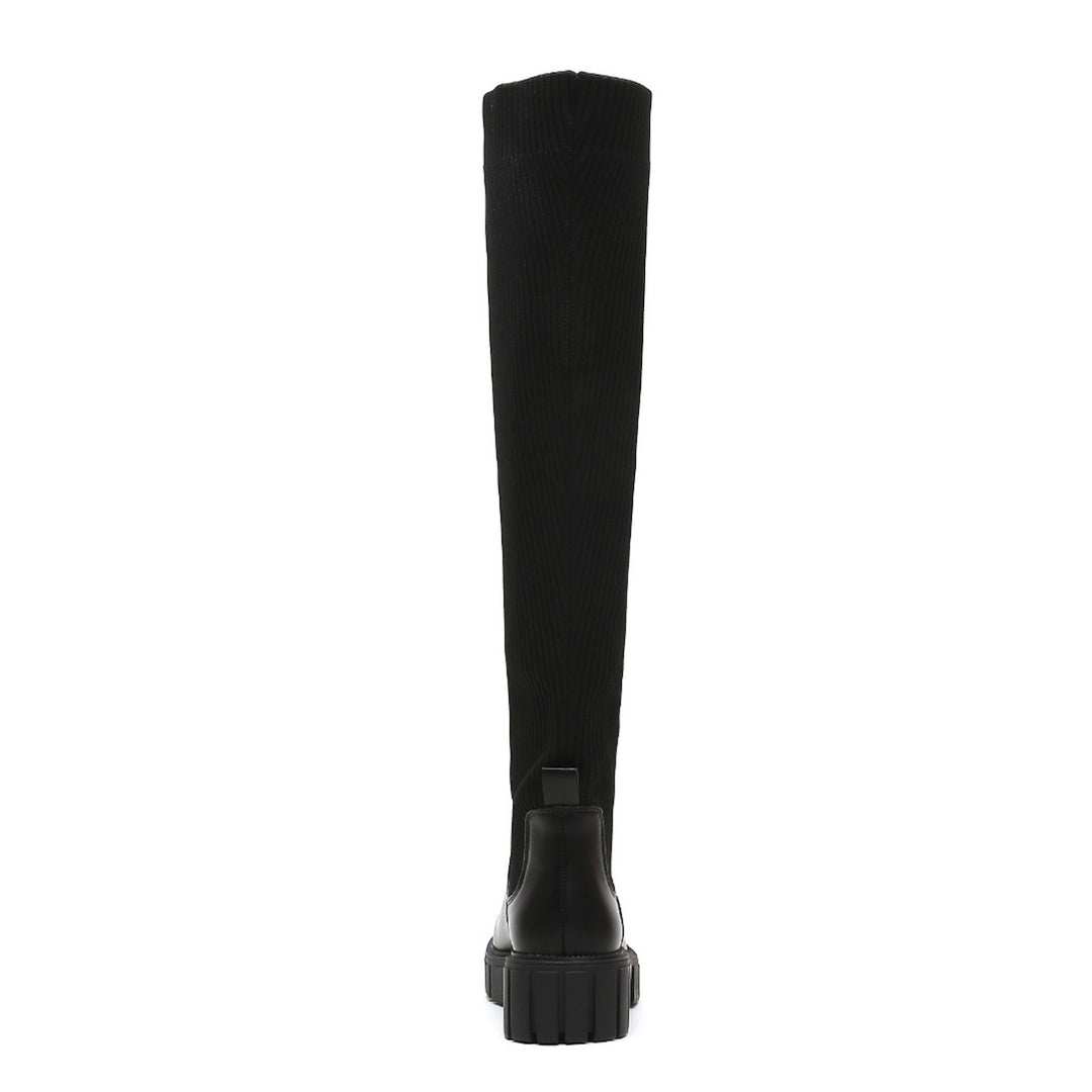 Smile Favorites Sock boots Zwarte Overknee