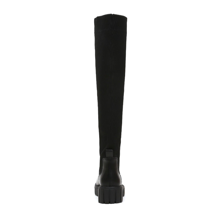 Smile Favorites Sock boots Zwarte Overknee
