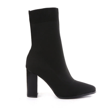 Smile Favorites Sock heels Zwart