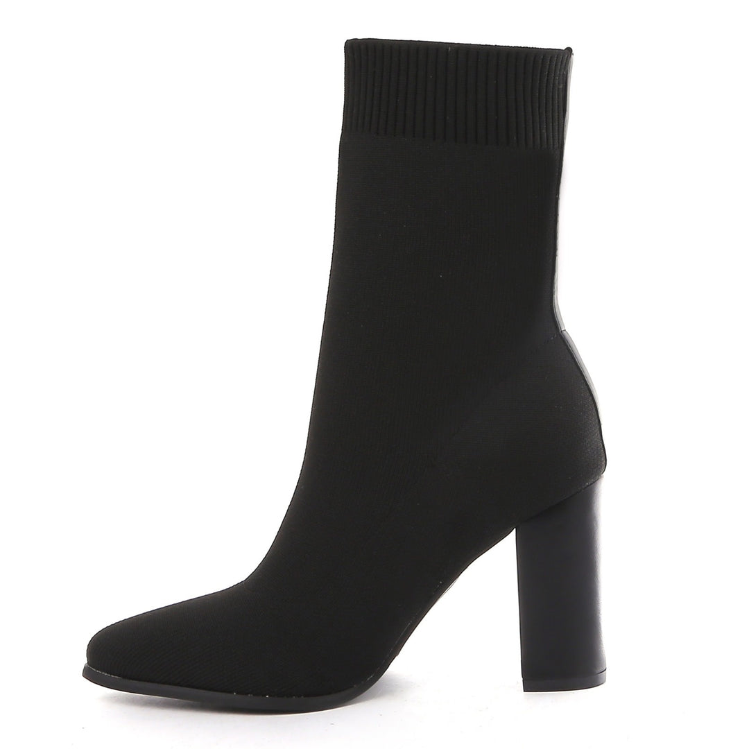Smile Favorites Sock heels Zwart