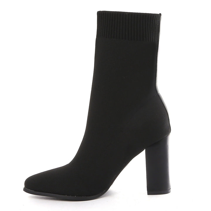 Smile Favorites Sock heels Zwart