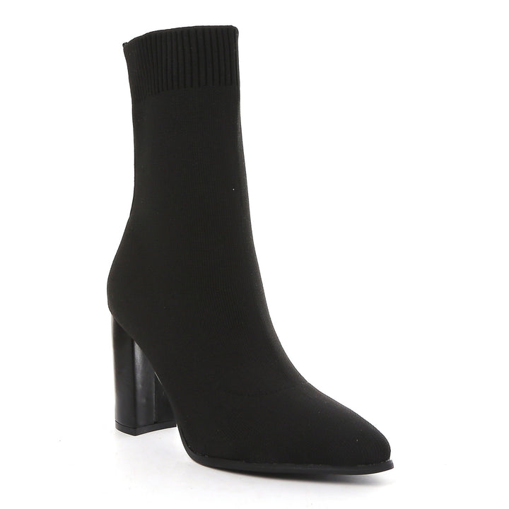Smile Favorites Sock heels Zwart