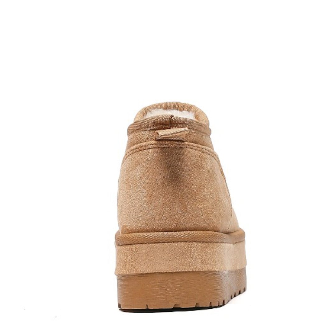 Smile Favorites Ugie Boots Camel Plateau